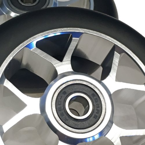 GR!ND stunt trick scooter replacement spare wheels 100mm alloy aluminium